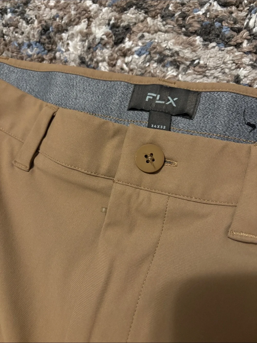 Men's Slim Fit Chinos in Tan